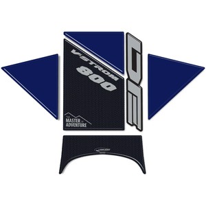 Autocollants de protection de réservoir 3D autocollants sur mesure et autocollant de logo pour réservoir de moto compatible avec Suzuki V-Strom 800DE - Product Image 2