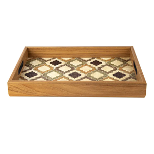 Plateau de service imprimé en bois de haute qualité taille personnalisée design unique produit le plus vendu plateau de service prix bon marché - Product Image 4