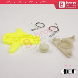 Kit de réparation de lève-vitre électrique BWR5520, porte arrière gauche pour Passat B6 3C2 3C5 B7 362 365 2010-2015 4/5 portes 3C4839755 - Product Image 3