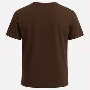 Camiseta de Hombre al por Mayor, de Alta Calidad, Informal, de Punto, Transpirable, Ecológica, de Color Sólido, de Media Manga, de Secado Rápido, Corte Regular, Cuello Redondo - Product Image 2