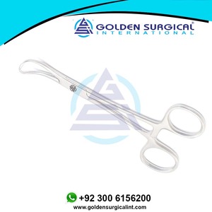 Pinza para Toallas BACKHAUS de Acero Quirúrgico de Alta Calidad, 14 cm/5.25 pulgadas |   Instrumentos Médicos Dentales - Product Image 6