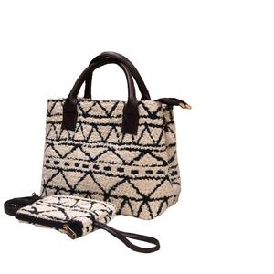 Sac à bandoulière en toile à motif géométrique ethnique pour femme Jaguard tissu pochette Messenger sac à provisions Guru Kirpa Export Collection - Product Image 6