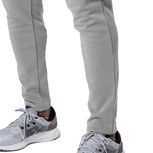 Pantalones de chándal informales de cintura media para hombre de primera calidad, forro polar lavado Vintage con cierre de cordón de cintura alta, Frente plano, teñido liso - Product Image 5