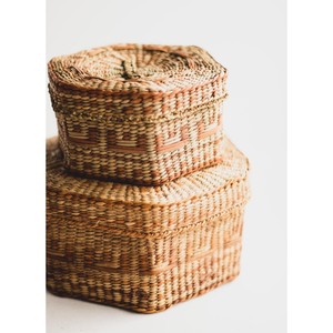 Natural weave <b>basket</b> handicraft storage woven <b>basket</b> decor amazing design holder container - Product Image 2