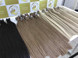 Tendance chaude Brun Bonestraight Remy Extensions de Cheveux Vietnamien Trame Raw Virgin HD pour Perruques Lace Frontal - Product Image 3