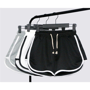 กางเกงกีฬาขาสั้นเอวสูงหรูหราของผู้หญิงสำหรับฤดูร้อนระบายอากาศได้ดีดีไซน์เพรียวบางยืดหยุ่นมีเชือกผูกสำหรับนักเรียนผู้หญิง - Product Image 2