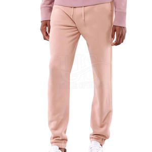 กางเกงลำลองเอวสูงสำหรับผู้ชายกางเกงกีฬาผ้าฝ้ายทรงหลวมพิมพ์โลโก้แบรนด์ตามสั่ง - Product Image 1