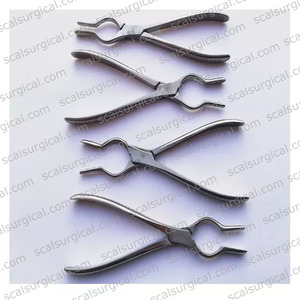 Pinzas de Alisamiento de Septum Walsham de 23 cm, Instrumento de Septoplastia Nasal ORL, Pinzas Quirúrgicas de Acero Inoxidable - Product Image 4