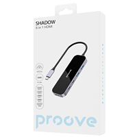 Hub Tipe-C Proove Shadow Aluminium Multiport USB-C