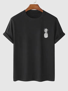 Fabricant direct 100% coton T-shirts pour hommes de qualité supérieure et durables pour une utilisation en extérieur Poids du tissu de 260 grammes - Product Image 6