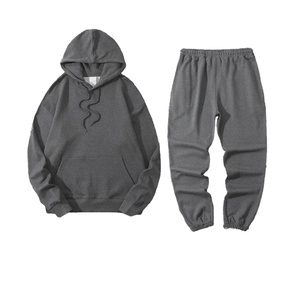 Nuevos Conjuntos Deportivos de Algodón con Logotipo Personalizado, Pantalones con Capucha Transpirables para Otoño, Unisex - Product Image 3