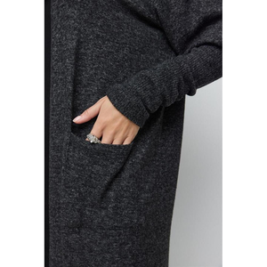 Cárdigan Largo de Punto con Bolsillos - Product Image 4