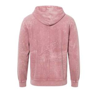 Sudadera con capucha informal para hombre, diseño de invierno con cremallera y lavado ácido, hombros caídos, manga larga, cómoda y suave para el día a día - Product Image 5
