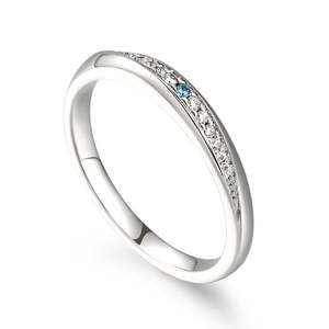 Bague d'anniversaire pour femme Jeulia True Love en argent sterling - Product Image 3