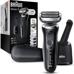 Braun ชุดที่โกนหนวดแบบเปียกและแห้งแบบชาร์จไฟได้7 7171cc + ศูนย์ดูแลอัจฉริยะ - Product Image 1