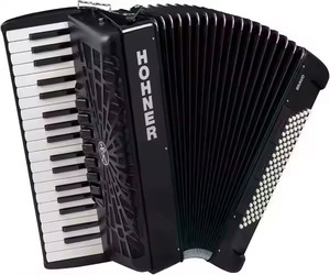 HOHNER เปียโนหีบเพลง Bravo III 72ของแท้สายรัดกระเป๋าสีดำ - Product Image 1
