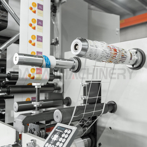 Máquina de Impresión Flexográfica Multicolor con Unidad de Troquelado para Conos de Helado - Product Image 5