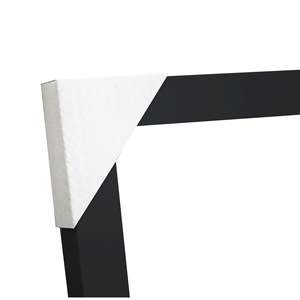 Cadre d'affichage carré en MDF noir 90 x 120 cm A3, cadre à bascule pour affiches et photos à suspendre - Product Image 2