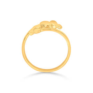 แหวนแฟชั่นทรงเรขาคณิตชุบทอง 18K - Product Image 5