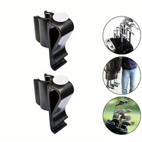 7*4.5cm Portable Golf Push Cart Club Clip sur Putter pince support organisateur valeur Durable mettre sac support fixe Golf Club boucle