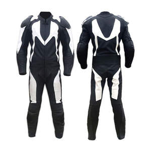 Nueva chaqueta de moto hecha de cuero genuino superventas nueva llegada traje de moto para adultos - Product Image 1