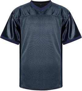 Men's Kids American <b>Football</b> Jersey with Custom Logo Printing Latest Design OEM Custom Spandex Breathable Short Sleeve Length - Product Image 2