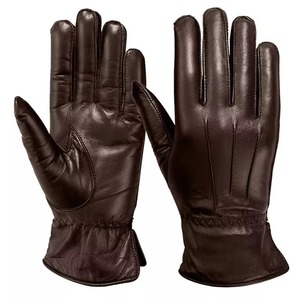 Gants de sécurité en cuir de vache véritable avec fonction tactile et détection d'aiguilles, utilisables en toutes saisons pour le travail industriel et quotidien - Product Image 4