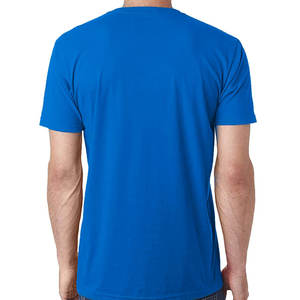 T-shirt décontracté à col en V pour hommes, coupe ajustée, nouveau t-shirt respirant à séchage rapide de haute qualité pour hommes, à la mode d'été, à prix de gros - Product Image 6