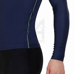 Camiseta de Compresión para Hombre, Secado Rápido, para Gimnasio y Fitness, Camiseta Deportiva Ajustada, Nuevo Estilo Americano - Product Image 6