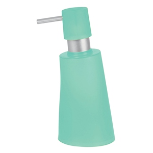 Dispenser di sapone Spirella, collezione MOVE, verde menta, effetto ghiaccio - Product Image 1