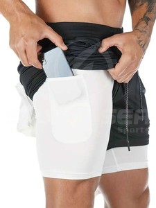 2024 Custom Logo Men's Gym Running <b>Shorts</b> Eco-Friendly 100% Polyester Casual Style Mid Elastic Waist Low Price Wholesale Rate - Product Image 3