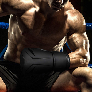 Gants de boxe professionnels Vintage en cuir véritable, fournisseurs d'usine - Product Image 3