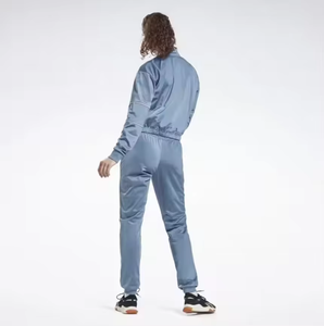 Ensemble sweat-shirt et pantalon de survêtement bleu élégant, léger et confortable pour les entraînements d'hiver et les vêtements décontractés des athlètes - Product Image 3