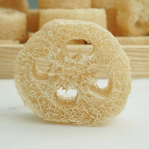 VietEarth Eco-Friendly Natural Loofah Slices Almohadillas exfoliantes Luffa Sponge + 84565695662 Loofah esponja natural personalizada Loofah - Product Image 3