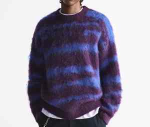 Wholesale Price <b>Men's</b> <b>Sweaters</b> Wholesale Price Custom Breathable Soft Best Design Winter New Arrival <b>Mohair</b> <b>Sweaters</b> For <b>Men</b> - Product Image 2