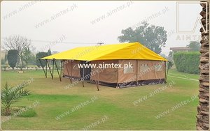 Glamping Safari Lodge Carpa de lujo resistente a la intemperie Glamping Suite carpa de personalización del cliente carpa glamping de apertura automática rápida - Product Image 4