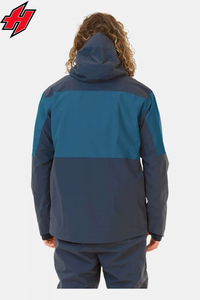 Spring Outdoor Softshell Hooded Jackets <b>Coats</b> <b>Waterproof</b> Breathable Reversible Stand Sportswear Casual 100% Polyester Standard - Product Image 3