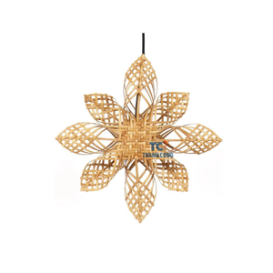 Noël tissé à la main rotin arbre de noël décor osier Vintage arbre de noël ornement pour la décoration intérieure cadeaux pour noël - Product Image 4