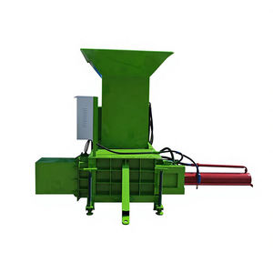 Presse à balles hydraulique 380V 15kW pour foin, paille, herbe, sciure de bois et aliments pour animaux - Product Image 3