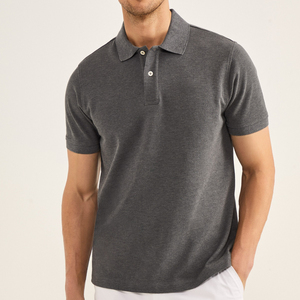 Camiseta de Algodón Antiarrugas de Punto Cómoda y de Alta Calidad para Hombre, Personalizada, MOQ OEM, Precio Económico, Nuevo Diseño, Directo de BD - Product Image 5