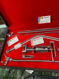 Juego Completo de Retractor Cerebral Leyla con Brazos Flexibles Ajustables y Estuche de Madera Manual Mahersi - Product Image 3