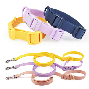 Conjunto de Collar y Correa de Nailon Suave de Lujo para Mascotas, con Arnés Ajustable para Perros Pequeños y Medianos, y Cachorros - Product Image 1