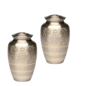 Wholesale Custom Metal Cremation Urn Artisan Crafted Personalized Tribute for Adult <b>Ashes</b> Funeral Supplies - Product Image 2