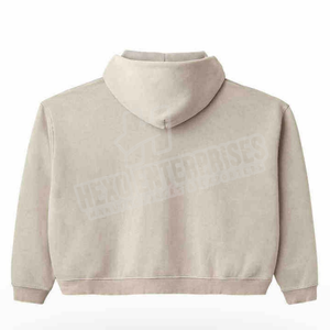 Sudadera con capucha de gran tamaño personalizado con estampado de algodón 2025 para hombre de fabricante profesional al por mayor 100% moda urbana bordada de alta calidad - Product Image 3