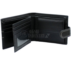 Cartera de Cuero Genuino de Venta Caliente, Suministro Directo de Fábrica, Última Moda, Diseño Personalizado, Bloqueo RFID, Corta, Alta Calidad - Product Image 2