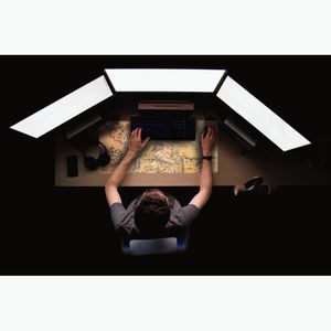 Tapis de souris de jeu imprimé XL Le Seigneur des Anneaux avec logo personnalisé, style carré, fonctions de charge sans fil chauffantes, en stock ! - Product Image 6