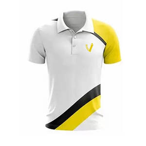 Hot Sale Short Sleeve <b>Cricket</b> Uniform Breathable Sportswear with Sublimation Printing - Product Image 4