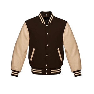 Veste polaire coupe-vent formelle grande taille pour homme, avec lettrage XS, style universitaire et design baseball Mono Riders, vente en gros, directement de l'usine - Product Image 5