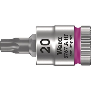 WERA 8767 a HF TORX 1/4'' T20 Llave de vaso de 28 mm de longitud - Product Image 1