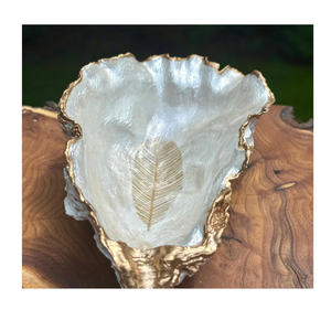 Plato para servir de madre de perla, plato de concha de OSTRA hecho a mano Natural para caviar Sashimi y comedor fino, proveedor mayorista - Product Image 2